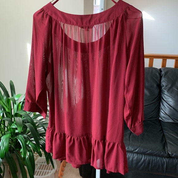 RW & Co Women’s Blouse Size M - Picture 2 of 6